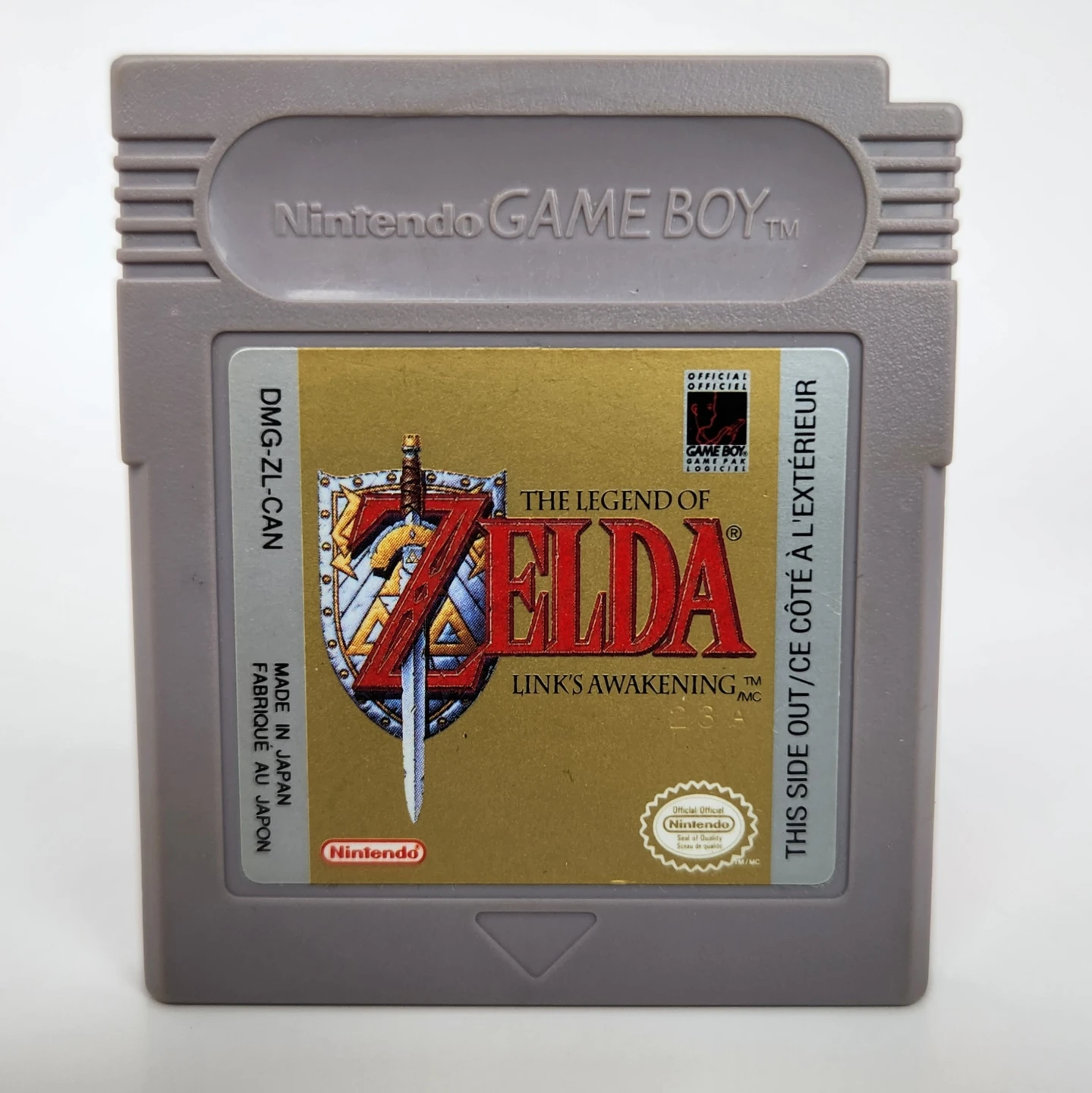 The Legend of Zelda: Link's Awakening Game Boy Cartridge
