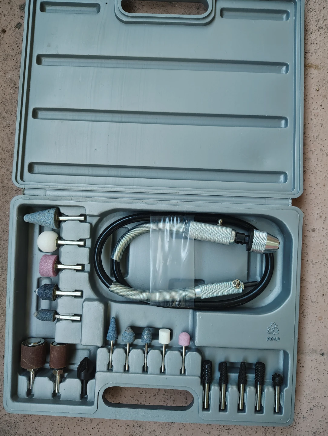 Rotary Tool Flexible Shaft Extension with Accessories