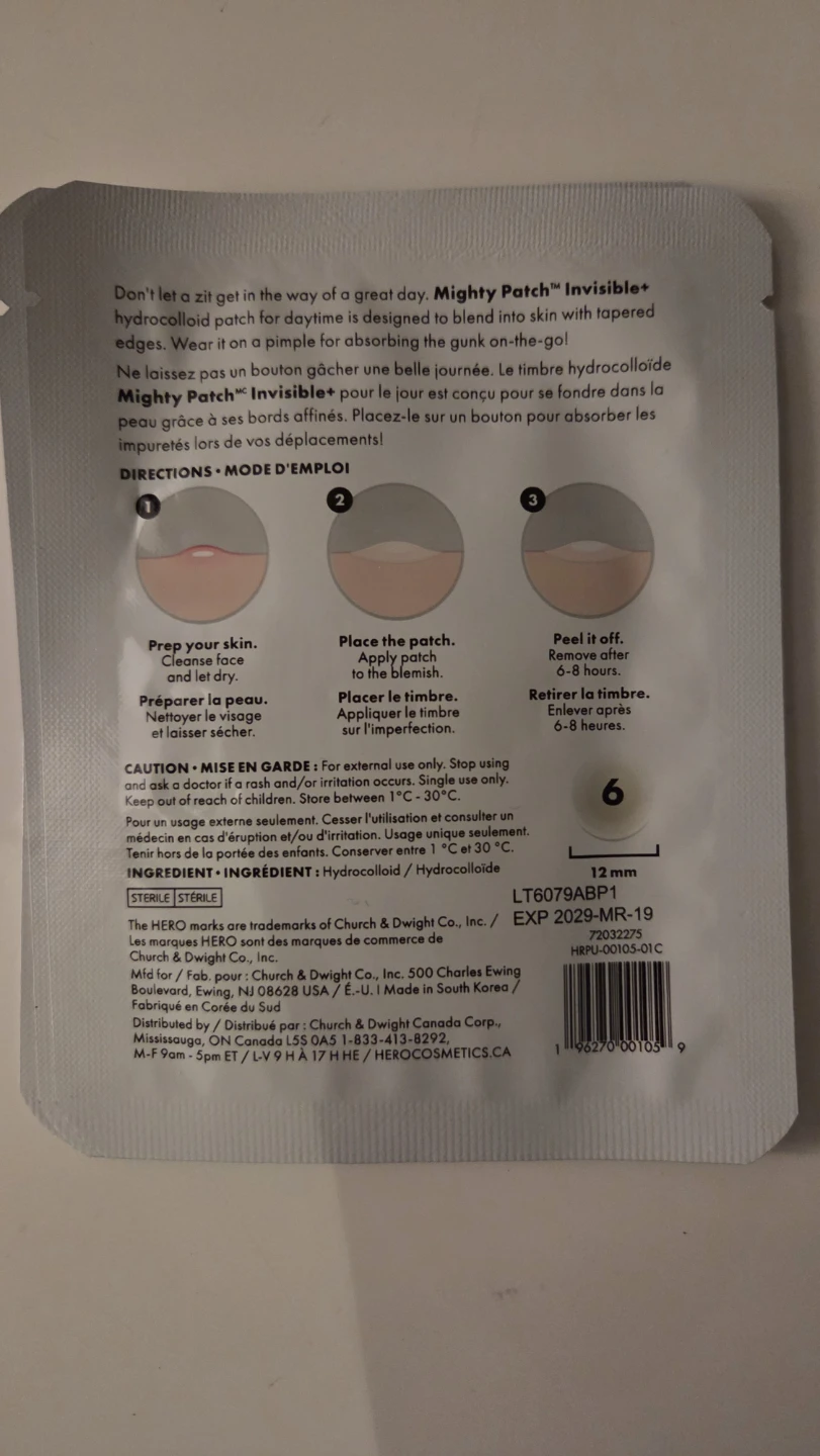 3 packs of Hero Mighty Patch Invisible+ - photo 2