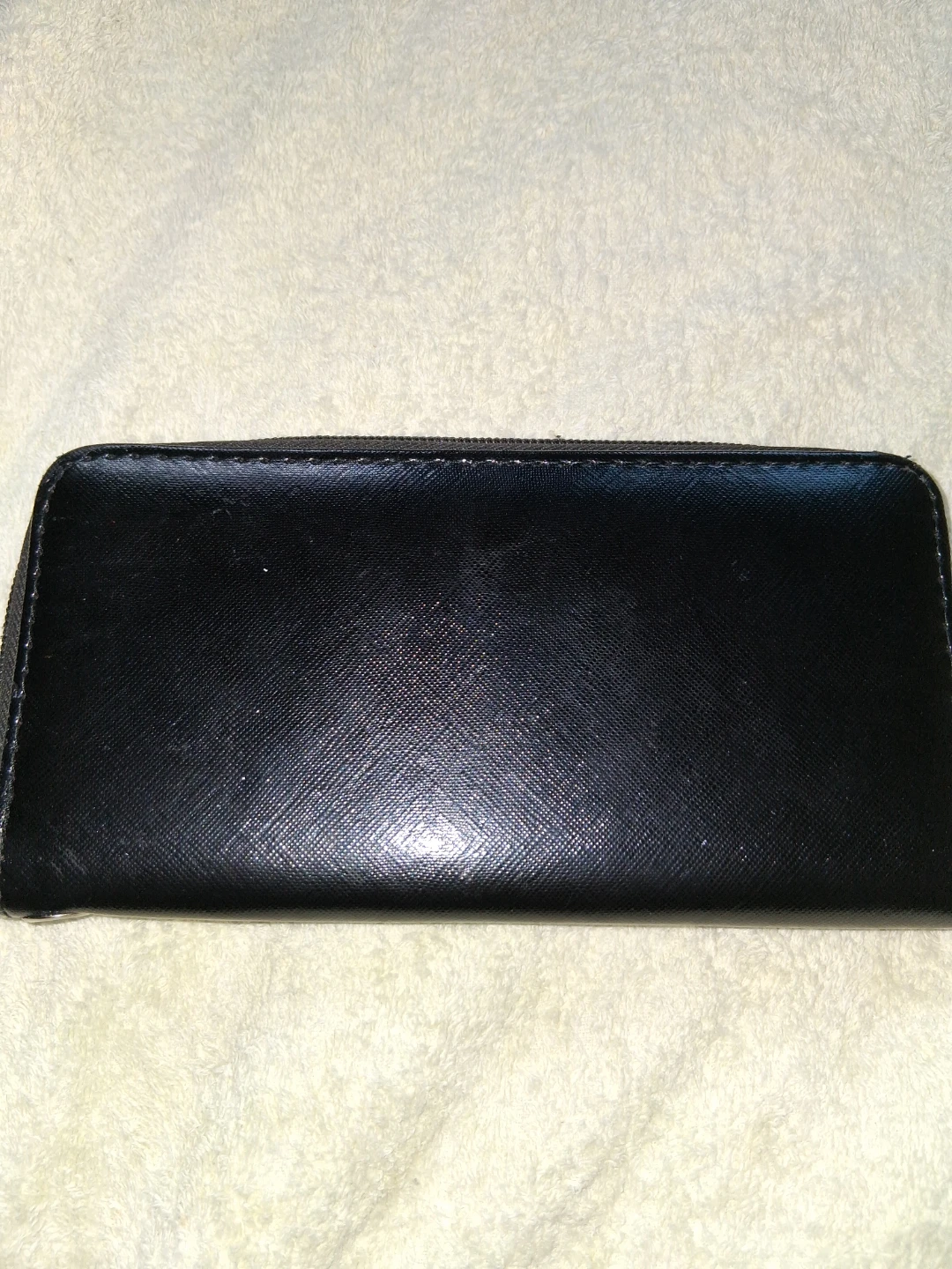 Black Zip-Around Wallet - photo 2