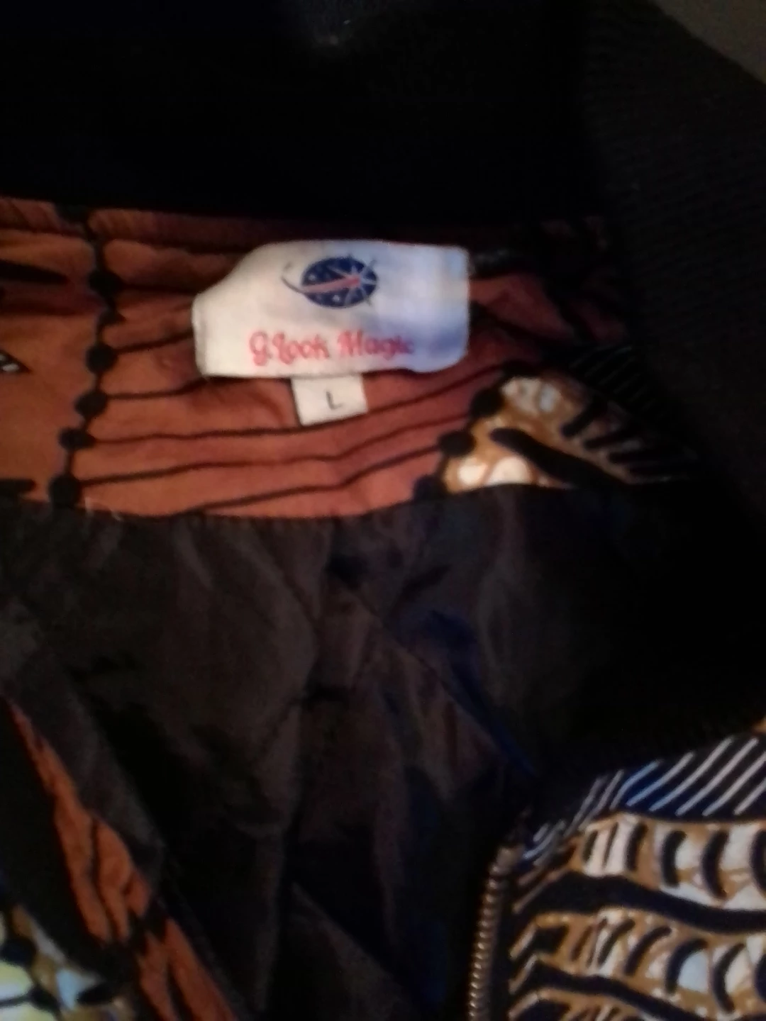 Patterned Bomber Jacket - photo 2