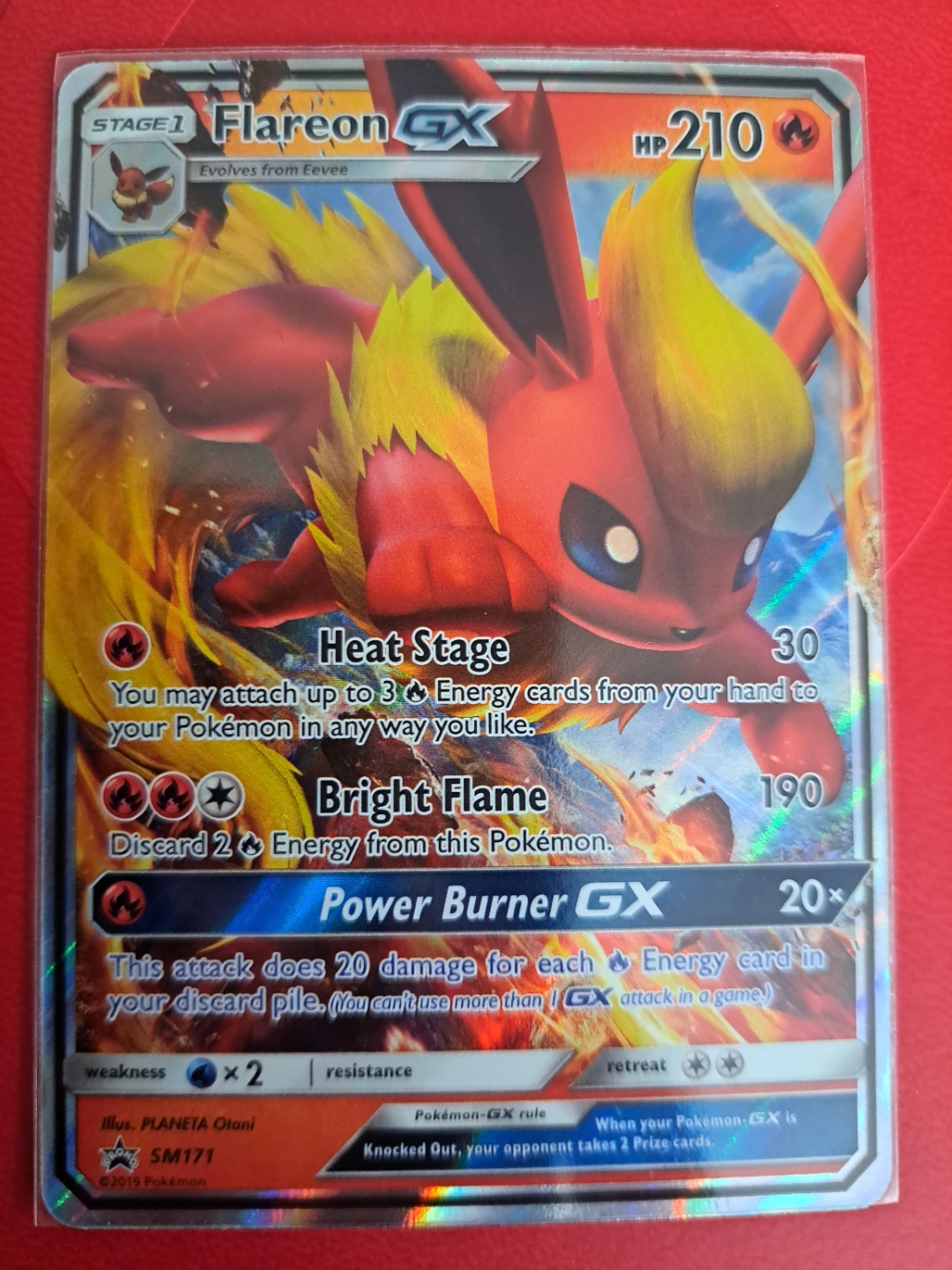 Flareon GX SM171 Sun and Moon Promo