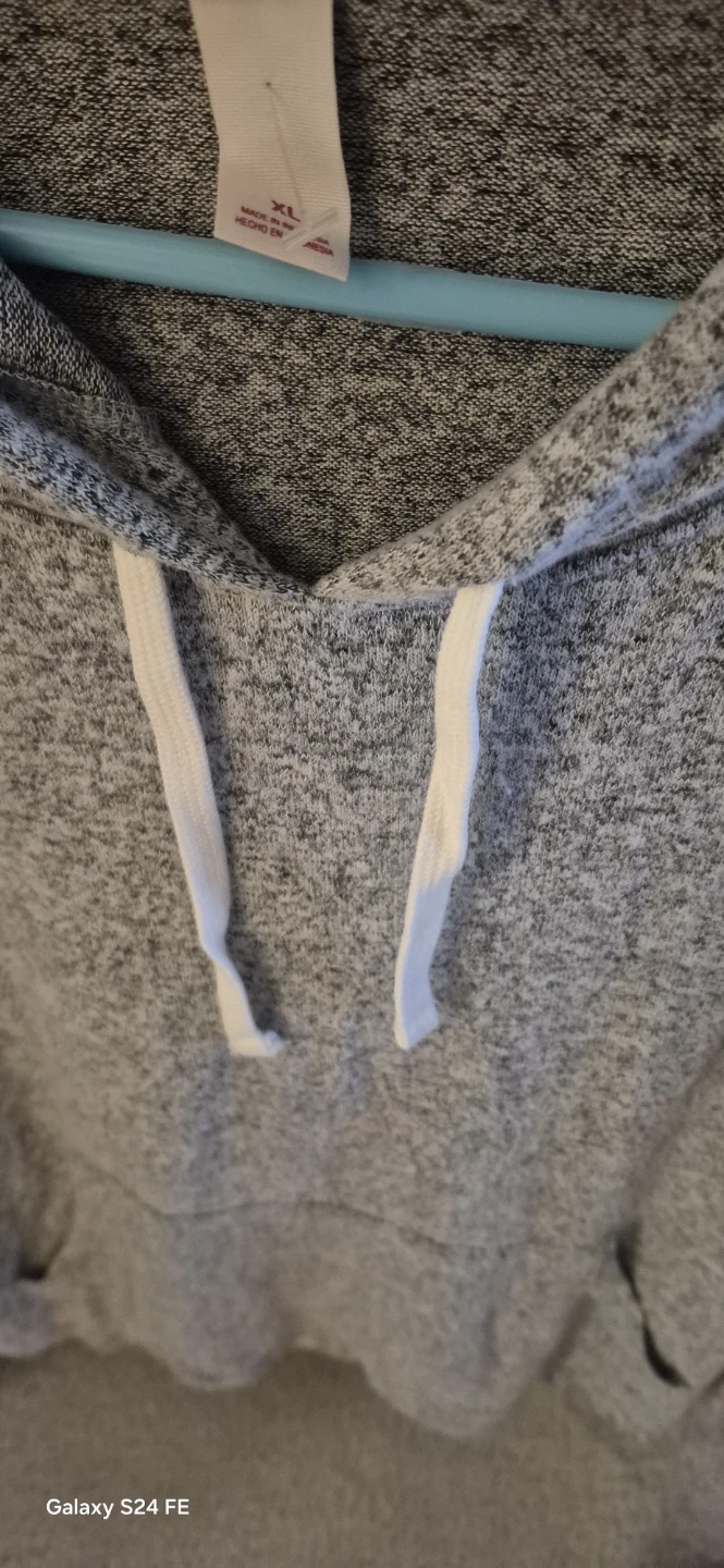 Grey Heather Hooded Sweatshirt Size XL - photo 5