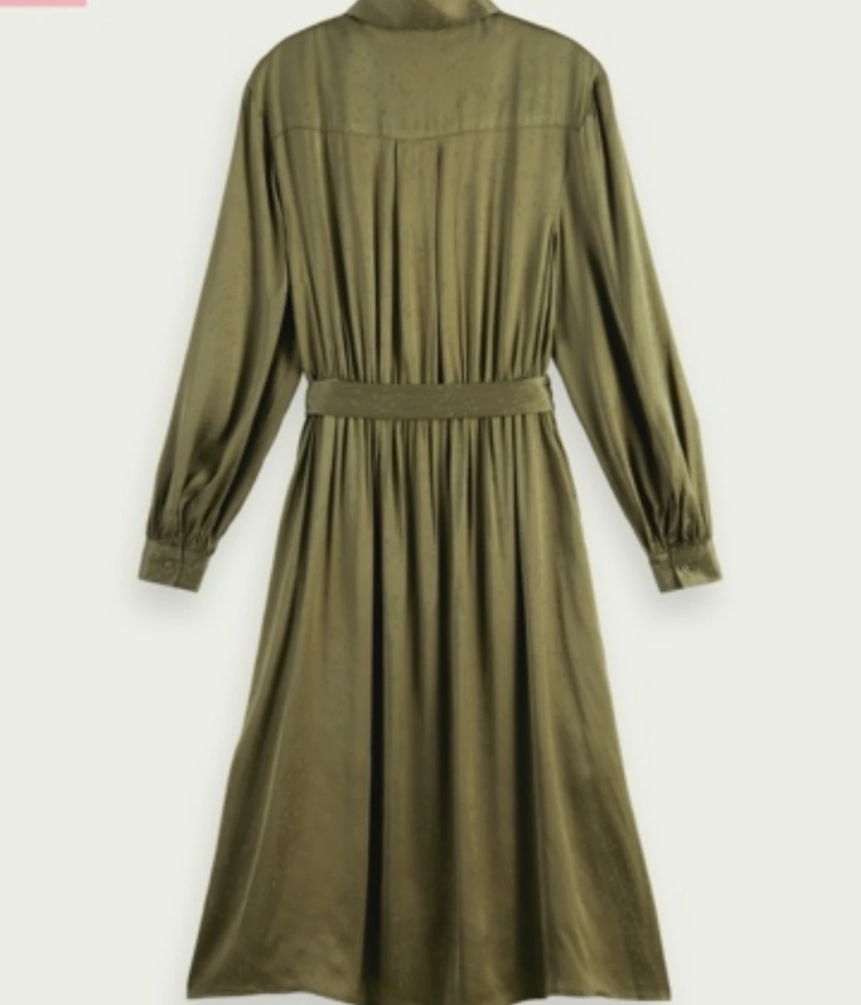 Scotch & Soda Olive Green Shirt Dress 🏈 - photo 4