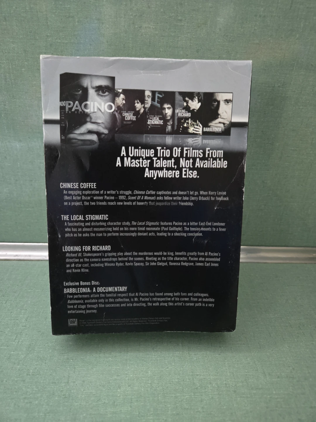 AL PACINO Four (4) DVDs Set - photo 5