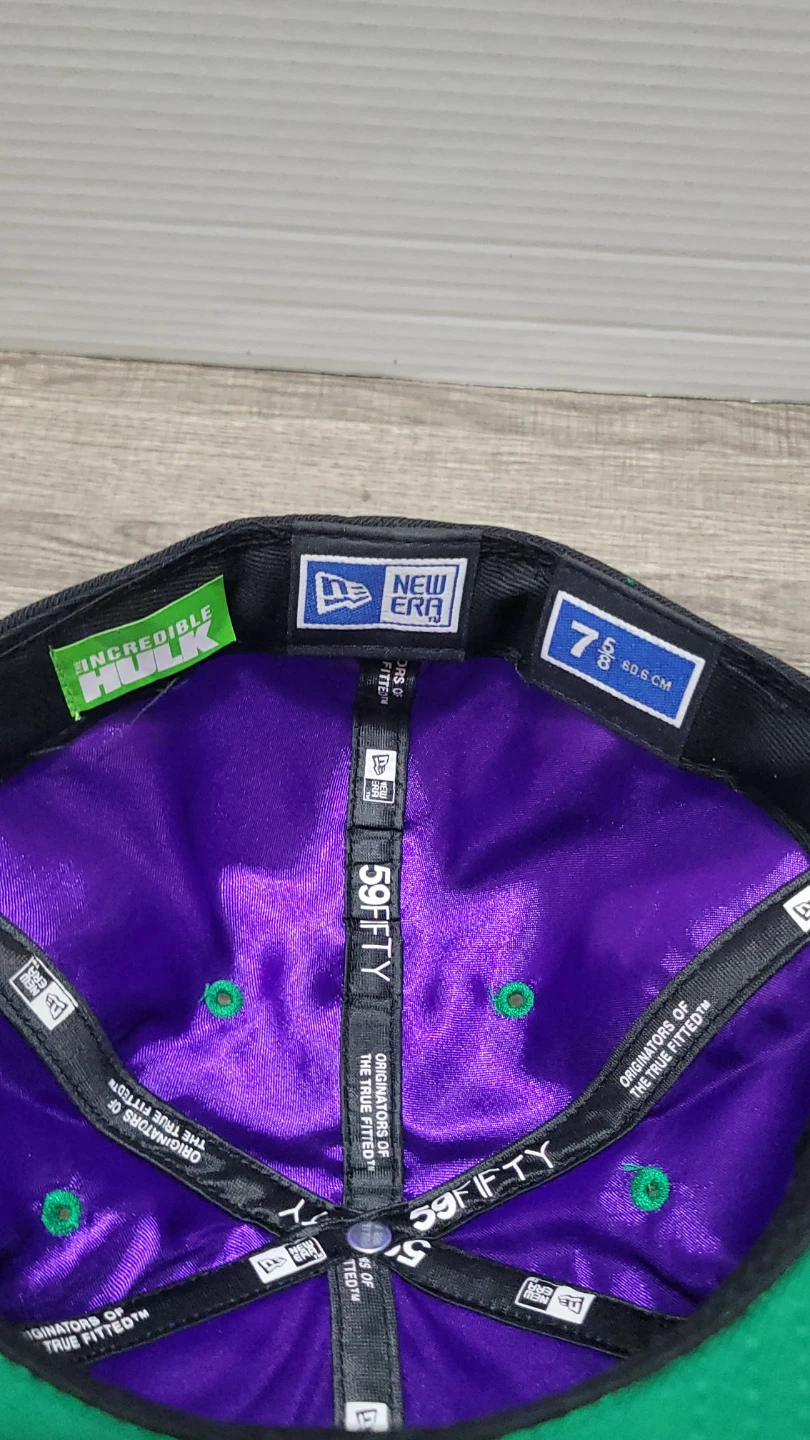 New Era The Incredible Hulk 59FIFTY Fitted Cap 7 5/8 - photo 3