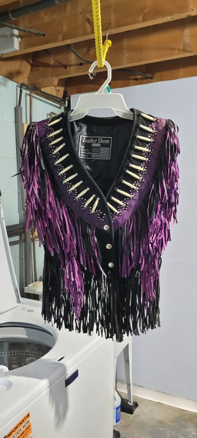 Western Fringe Show Vest - photo 2