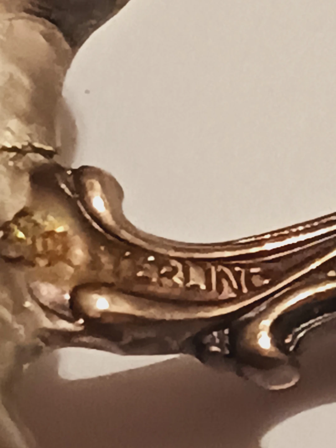 Antique 1890s Sterling Silver 925 Stamped BonBon Spoon - photo 3