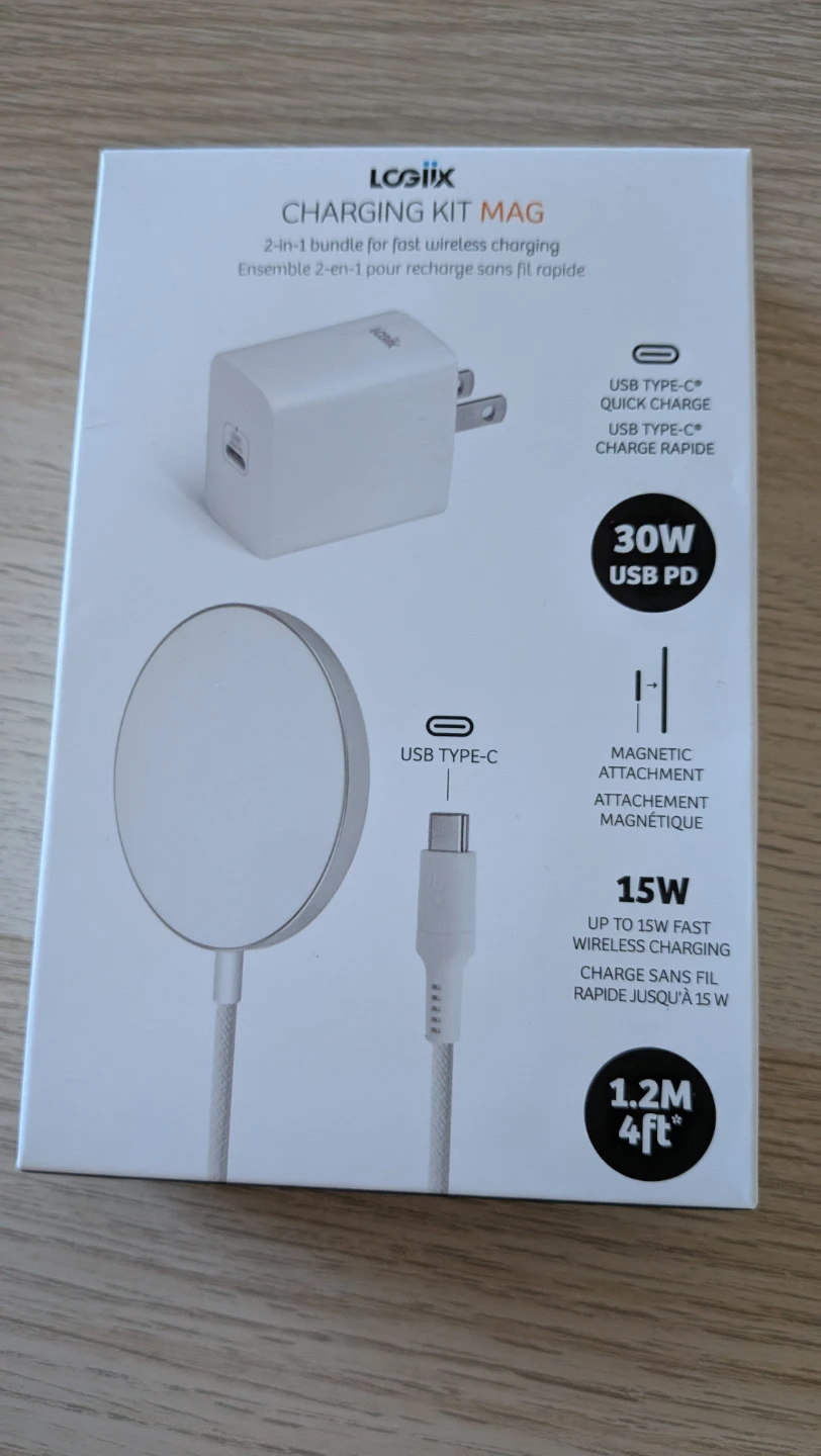 Logiix Charging Kit Mag 2-in-1 Fast Wireless Charger - photo 3