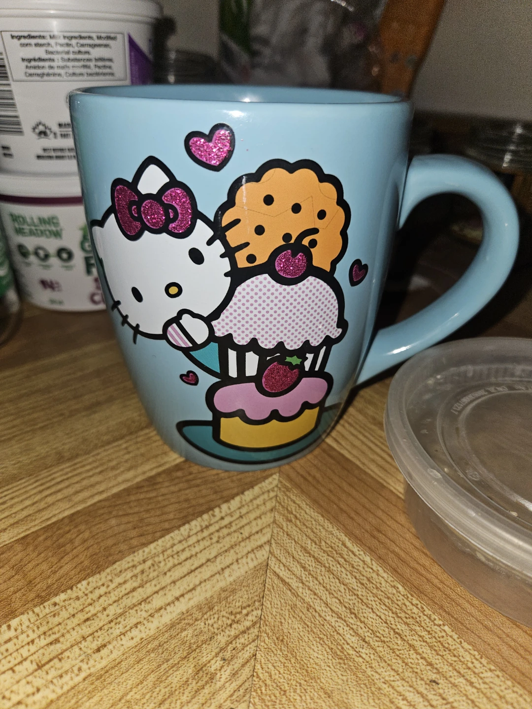 Hello Kitty light blue mug
