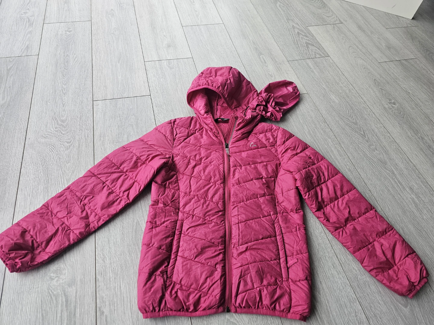 Paradox Kids Hooded Puffer Jacket - Pink - photo 3
