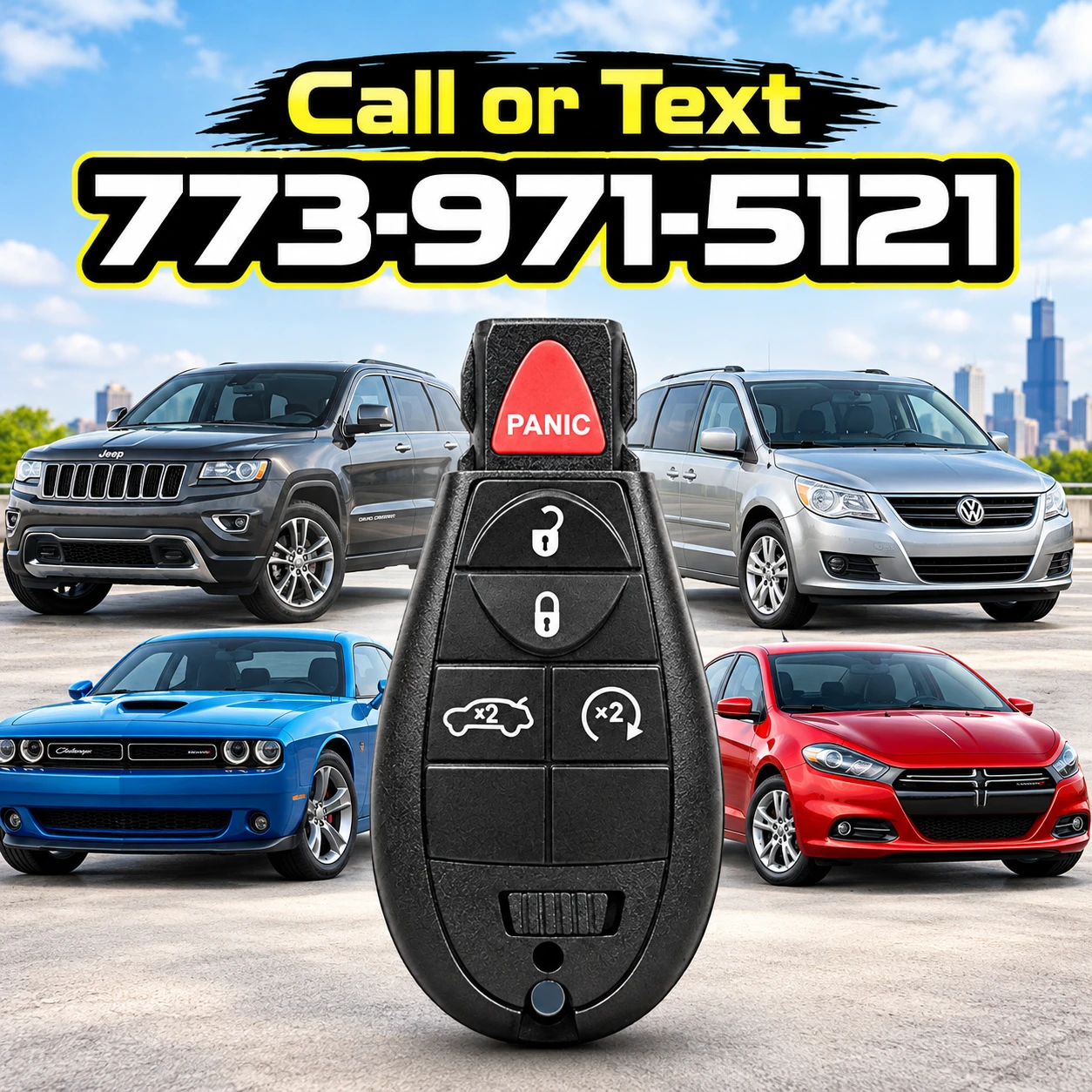 Fobik keyless remote