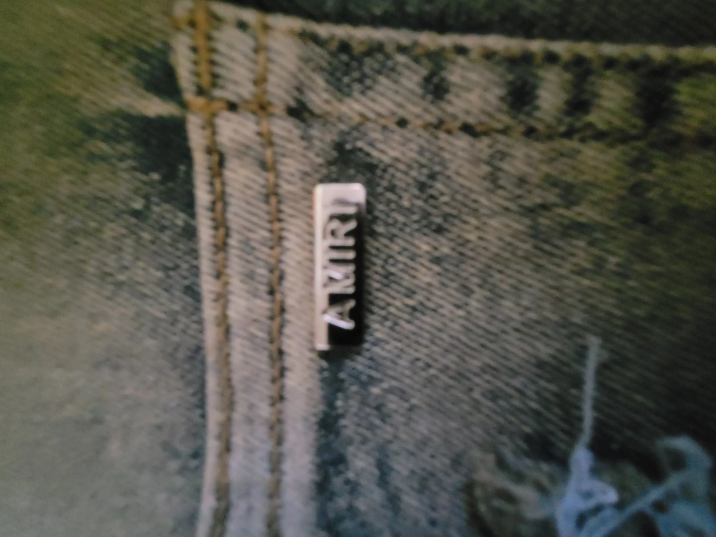 AMIRI Distressed Denim Jeans - photo 3