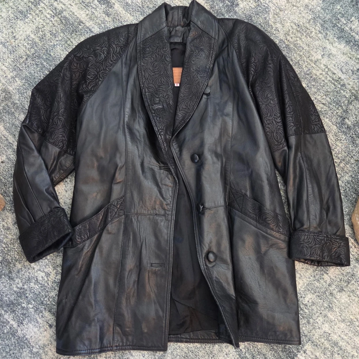 80s 90s Leather jacket !! - photo 3
