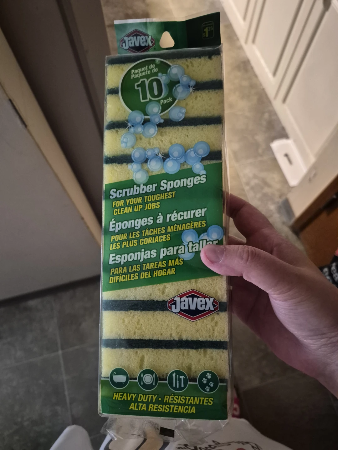 Javex 10 Pack Scrubber Sponges