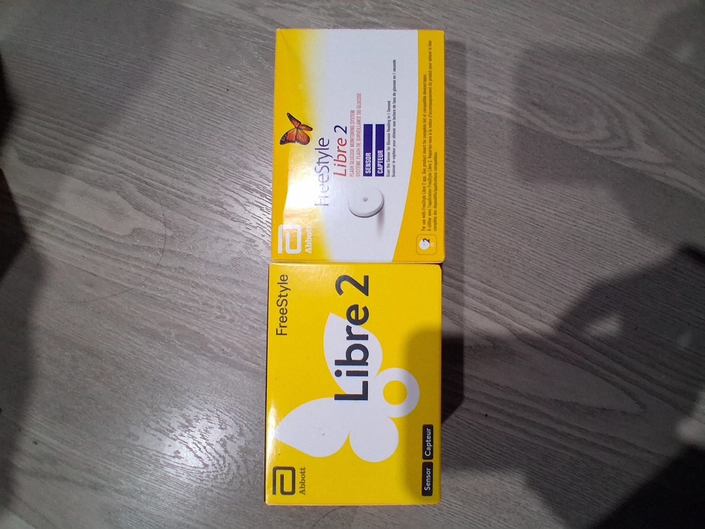 Two Abbott FreeStyle Libre 2 Sensors