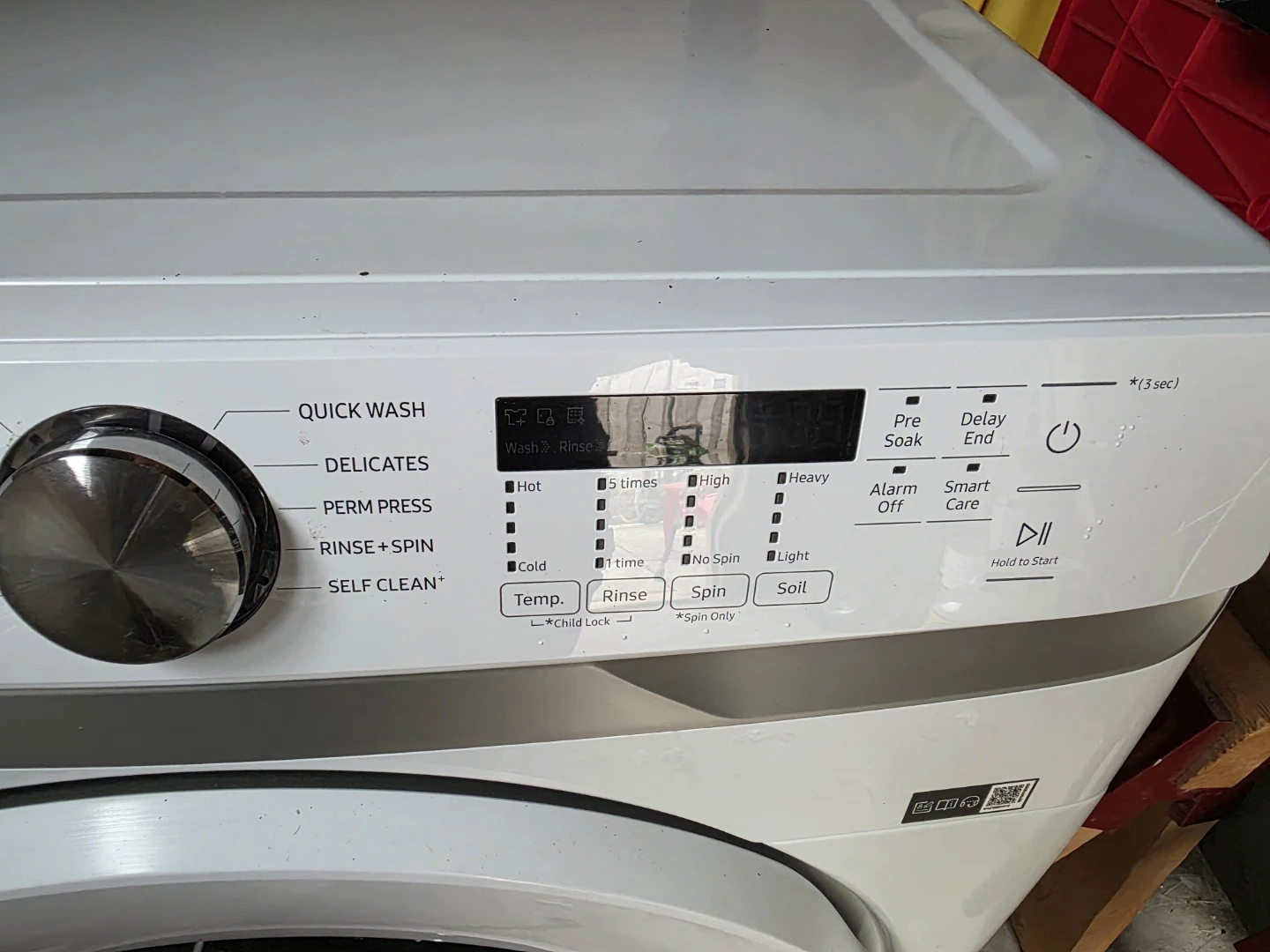 Samsung Front Load Washing Machine - photo 3