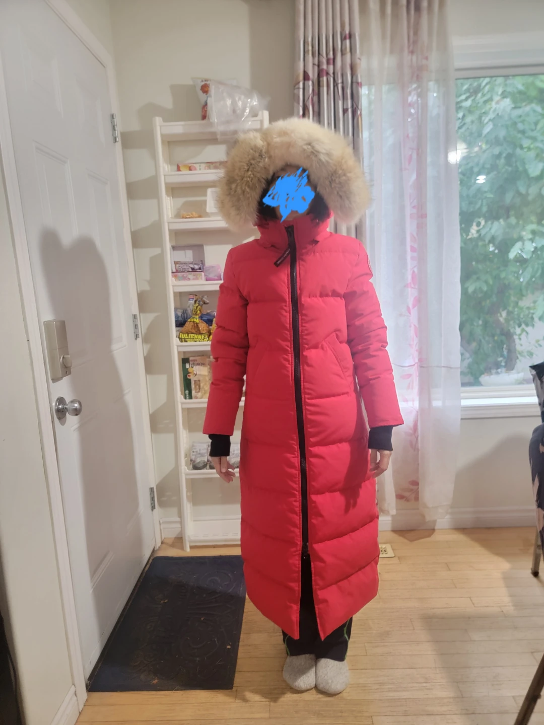 Canada Goose Red Mystique Parka XXS