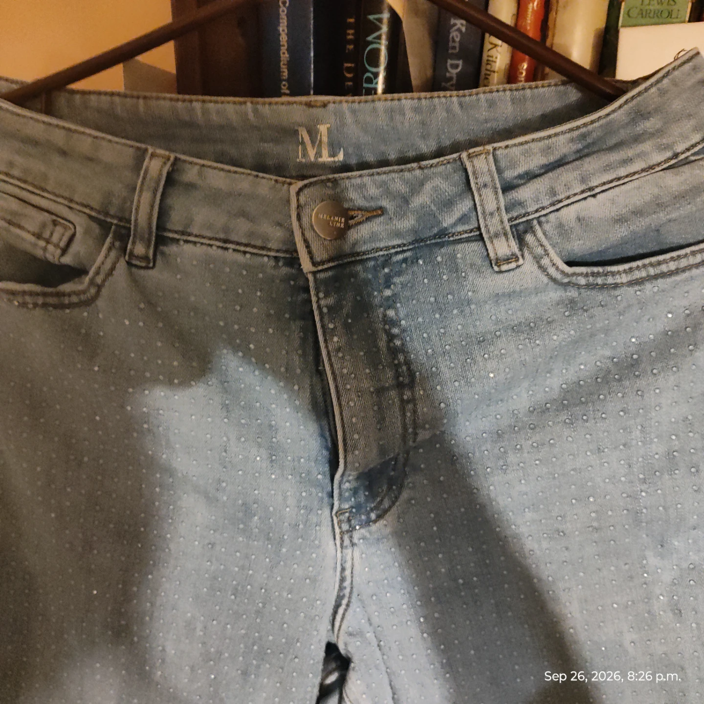 Melanie Lyne Rhinestone Detail Jeans - photo 3