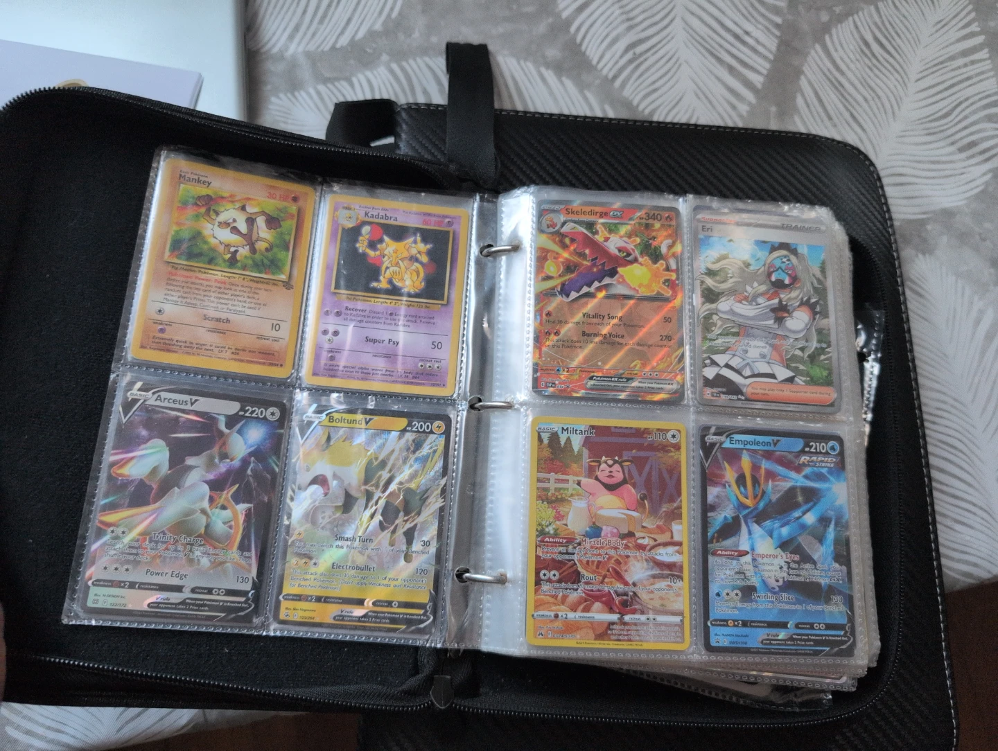 Pokemon Trading Card Binder Full of Cards - photo 2
