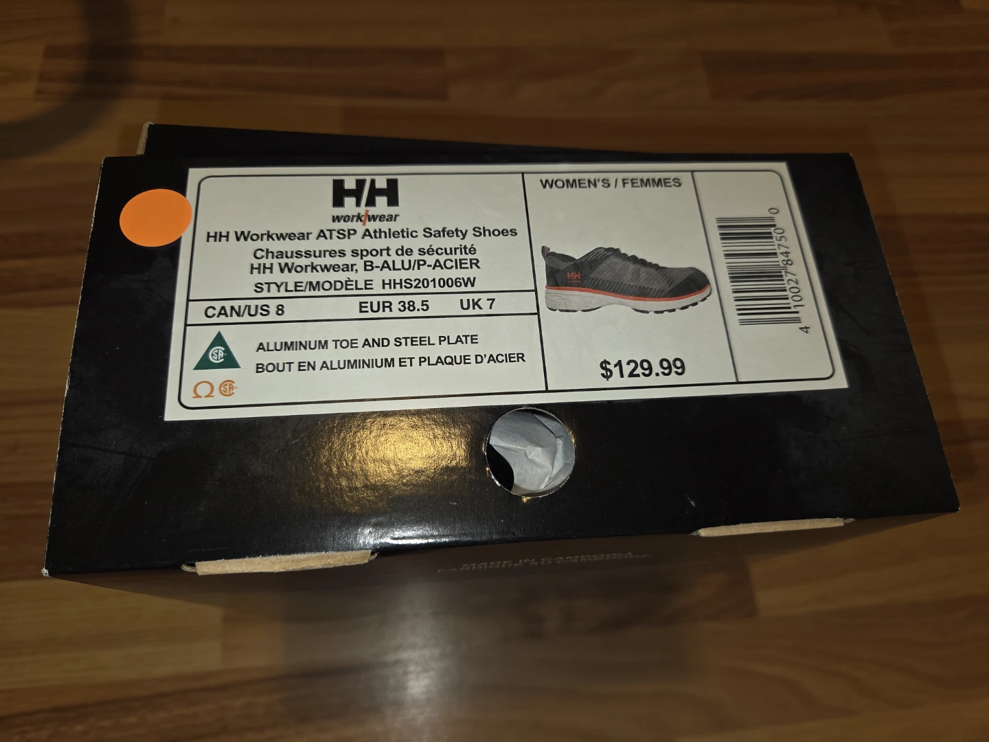 Helly Hansen Workwear Athletic Safety Shoes Women's Size 8 - photo 5