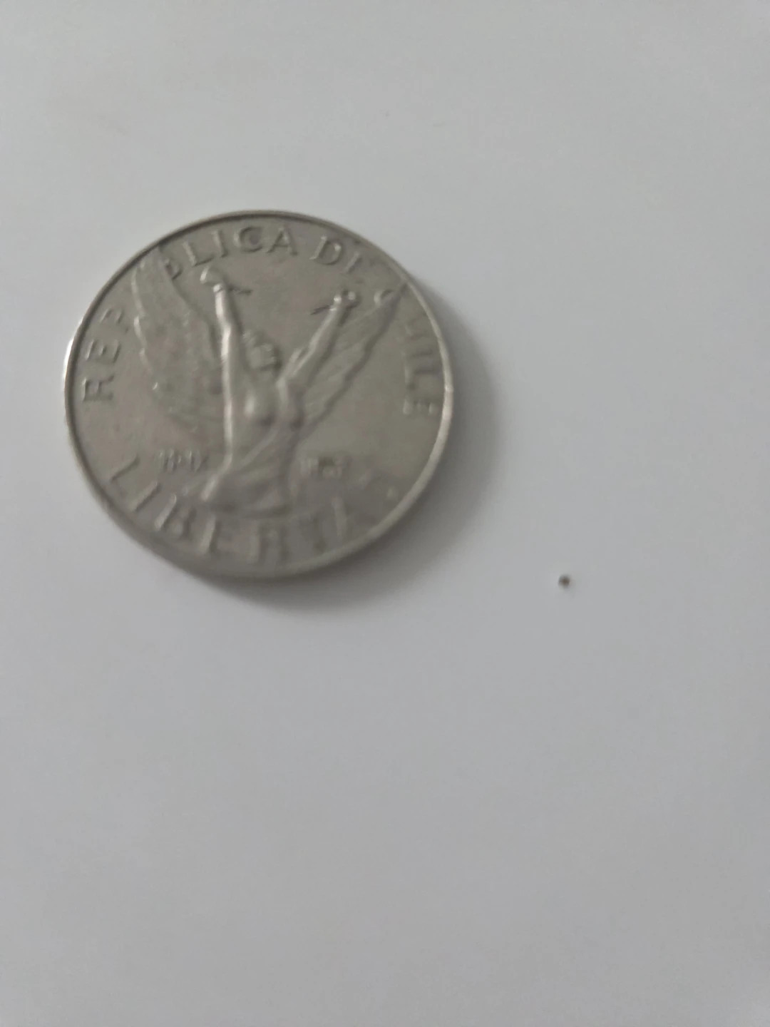 1977 Chilean 10 Pesos Coin