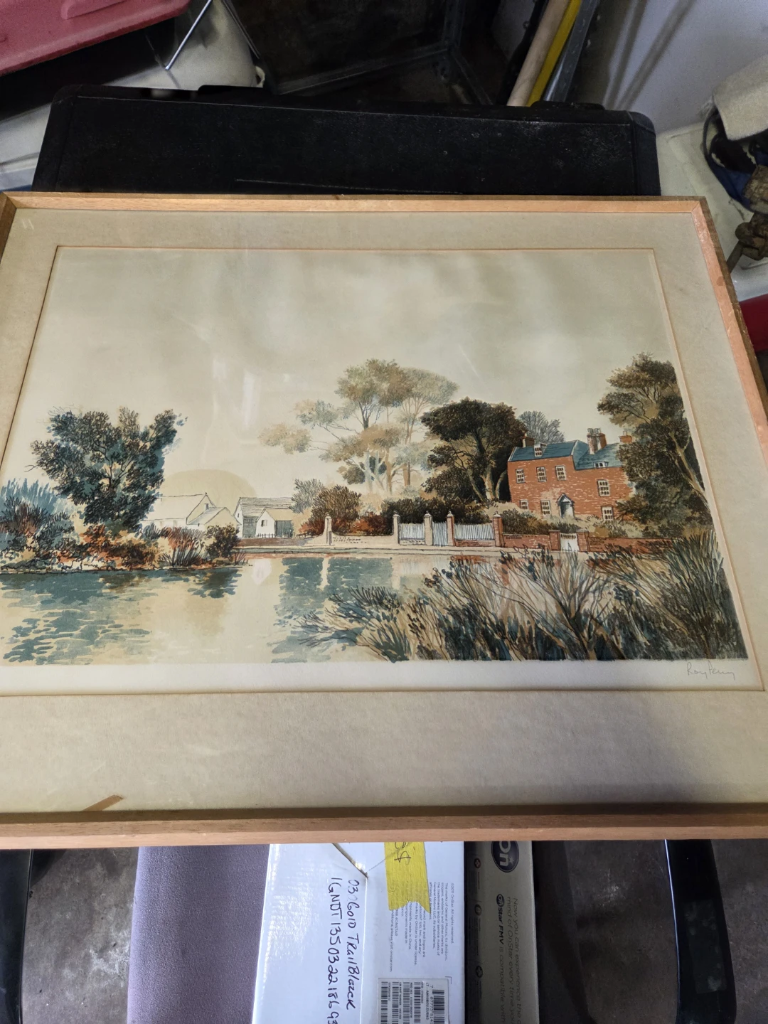 Roy Perry Framed Landscape Print