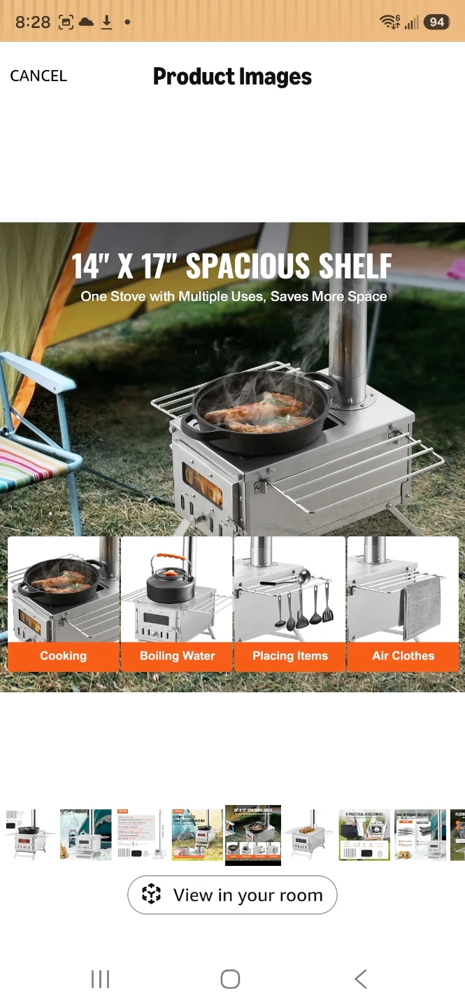 Z 360 Portable Camping Stove - photo 2