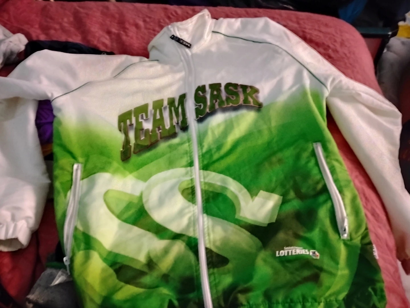 2007 Summer Games Team Sask Track Jacket
