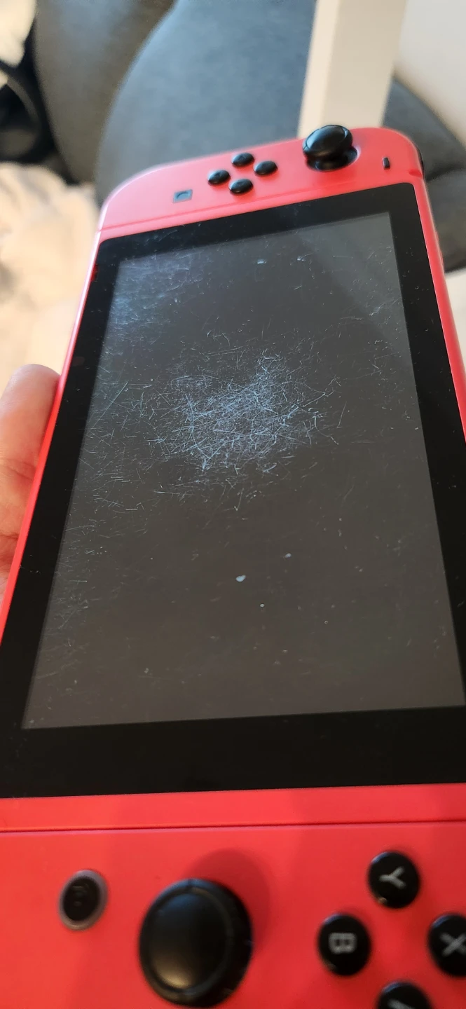 Nintendo Switch V2 Mario Red Edition as is - photo 3
