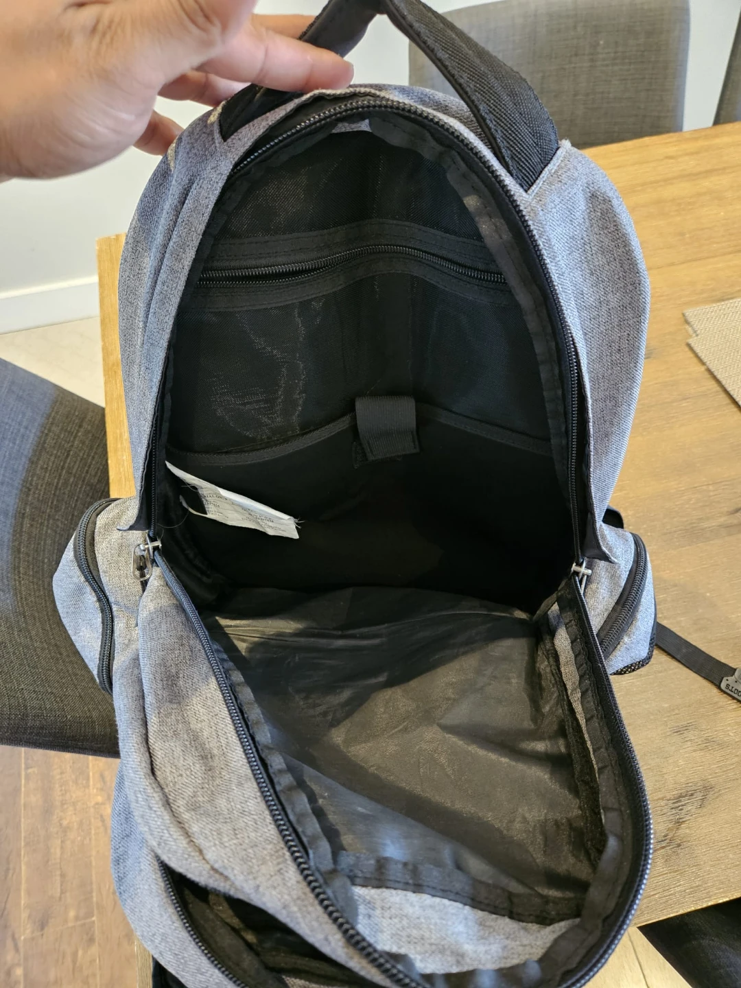 Roots Grey Laptop Backpack - photo 2