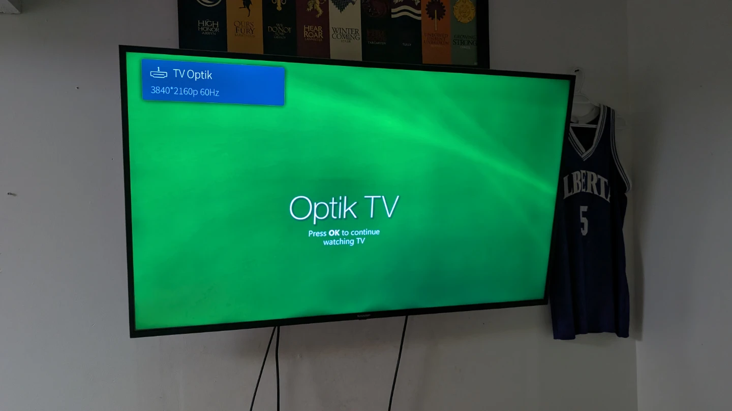 Sharp 55 inch UHD smart tv