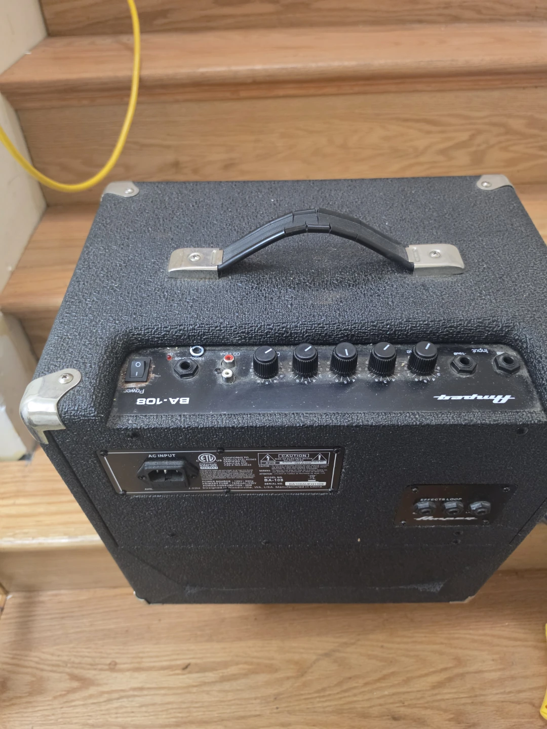 Ampeg BA-108 Bass Combo Amp - photo 4