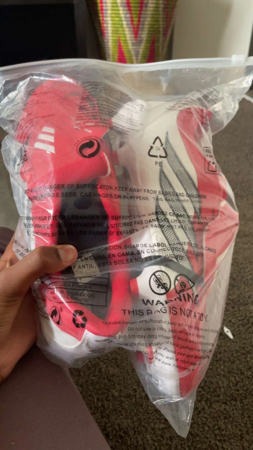 Adidas Soccer Cleats Red and White