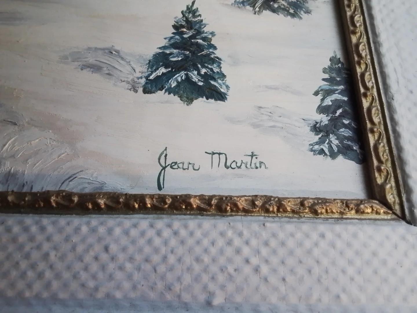 Jean Martin Winter Landscape Painting - photo 4