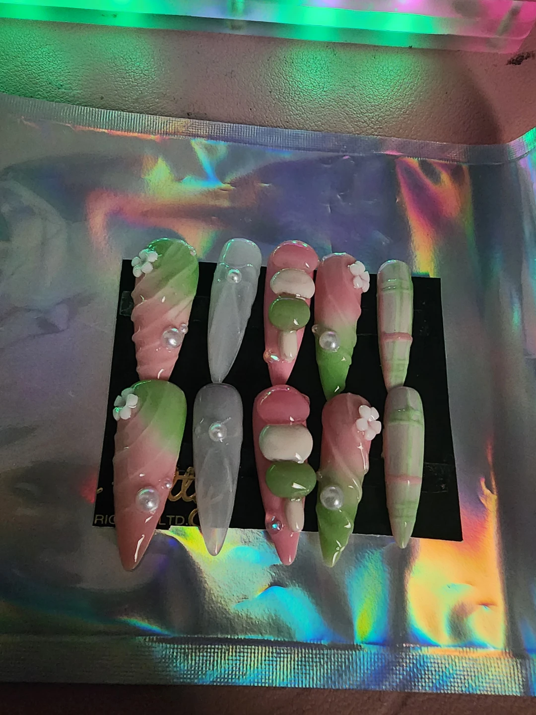 Handmade Mochi Nails Size S