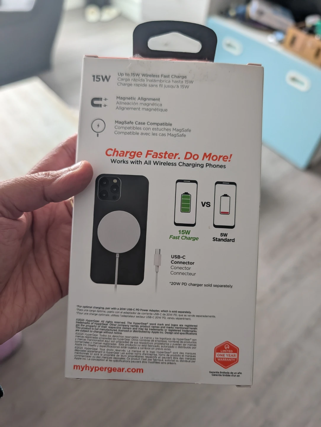 HyperGear Magnetic Wireless Charger - photo 2