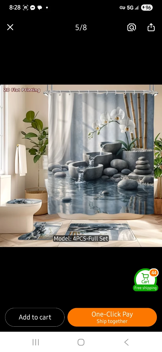 NEW 4-Piece Zen Bathroom Set - photo 4
