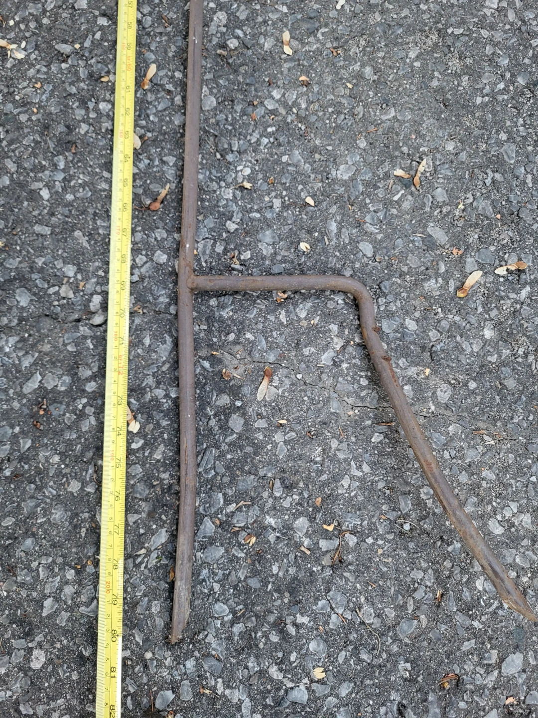 Tall Metal Garden Plant Hook - photo 4