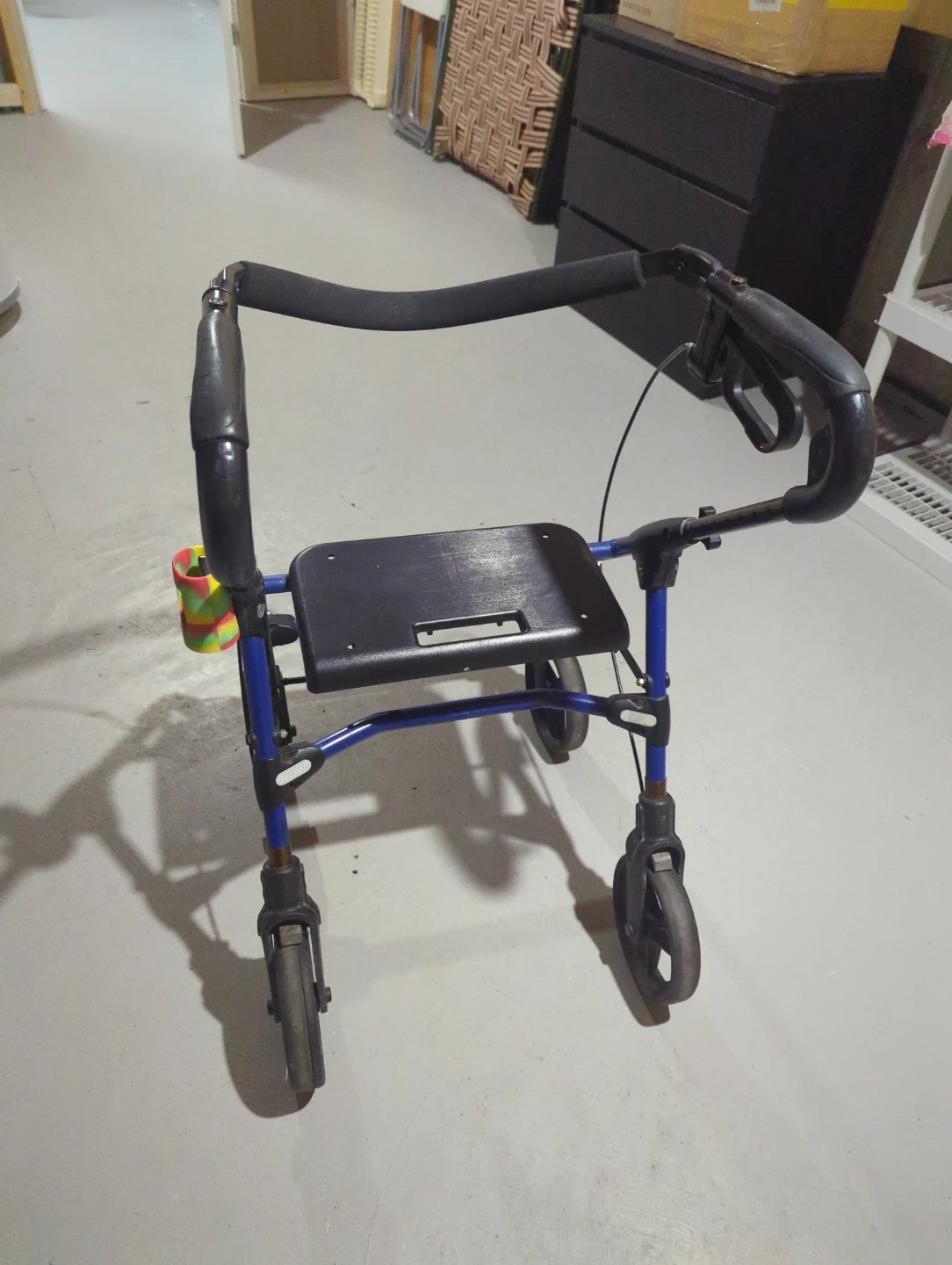 Blue Walker with Seat