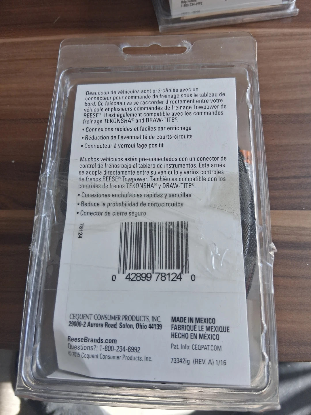 REESE Towpower OEM Wiring Harness 78124 - photo 2