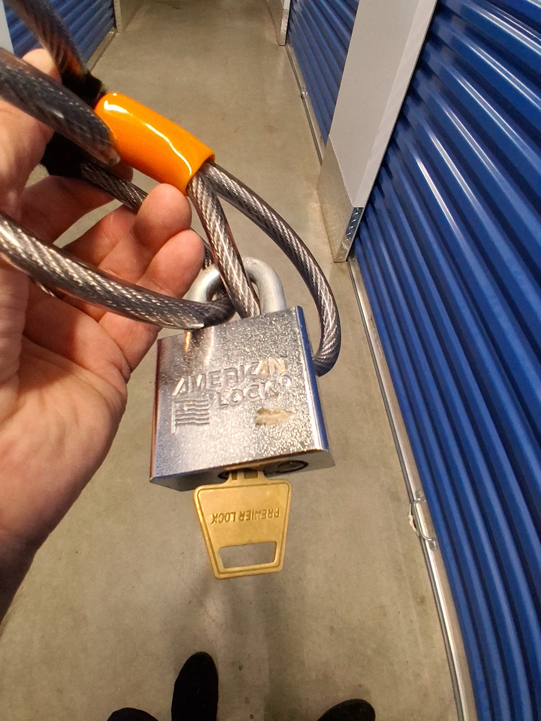 American Lock Padlock with Security Cable 🏈 - photo 2