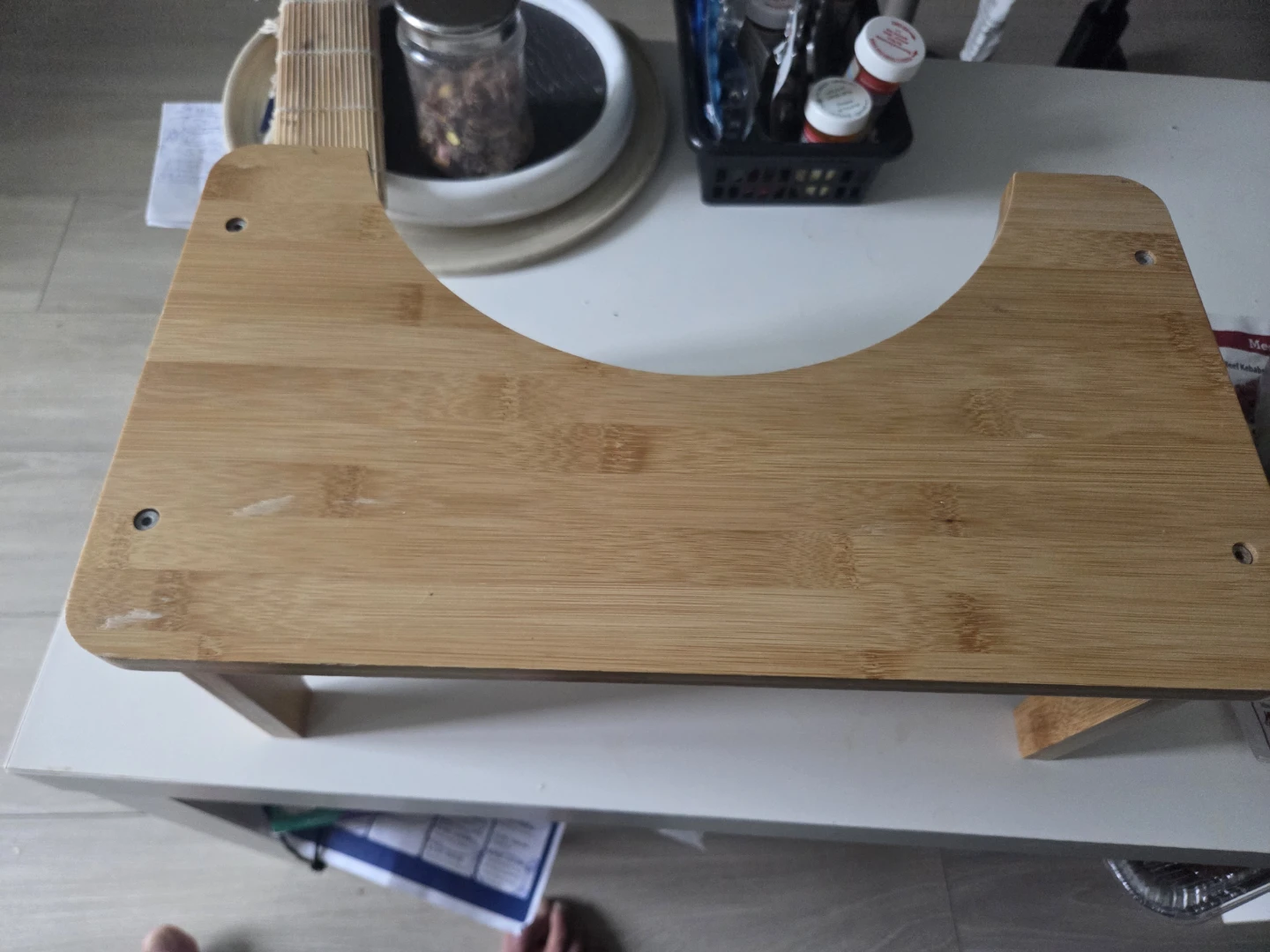 Bamboo Toilet Stool - photo 2