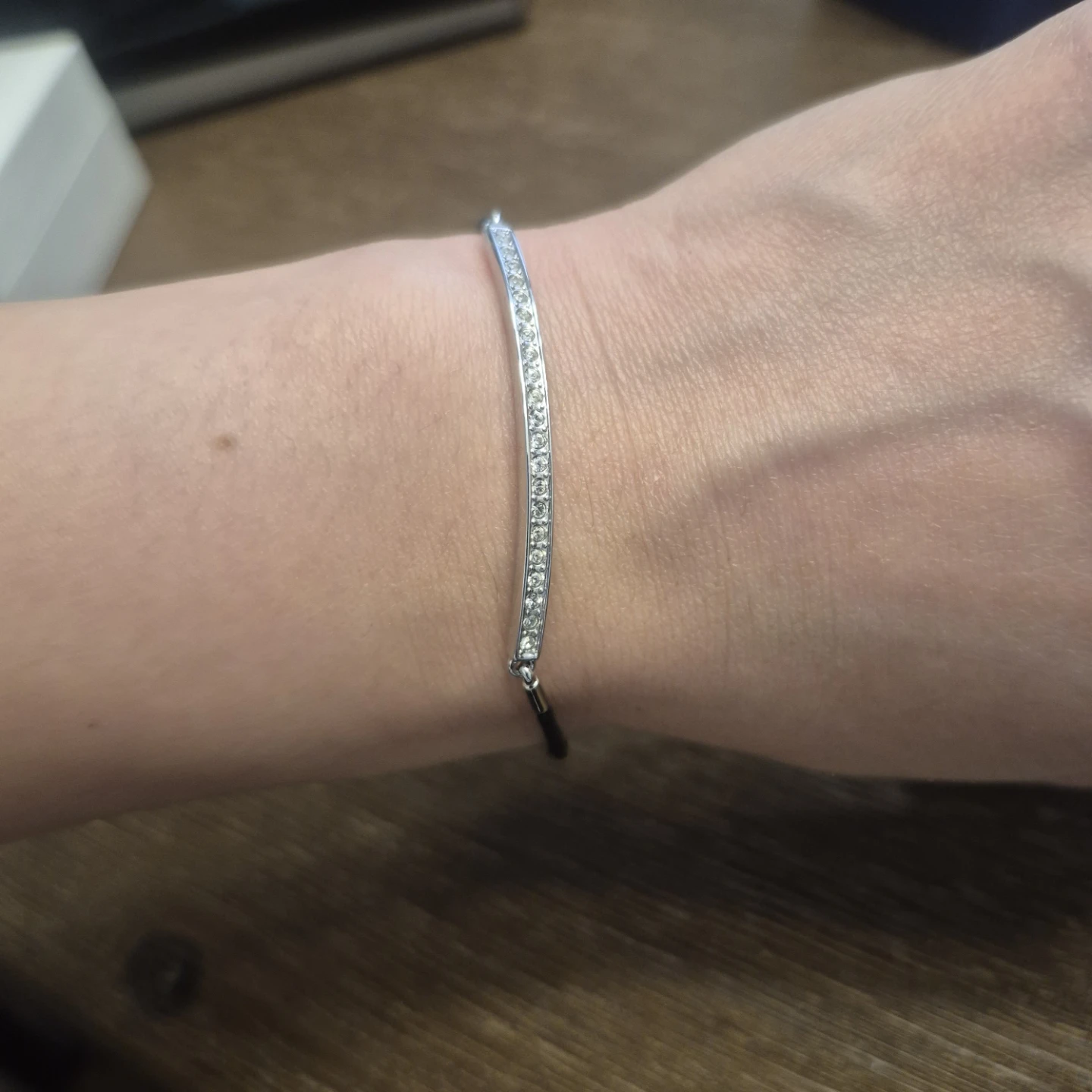 Swarovski Bracelet like new and with box - photo 3