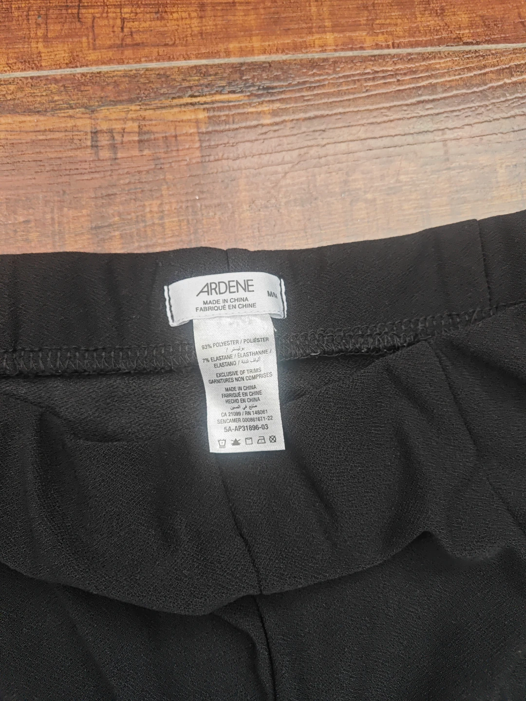 Ardene Black Wide Leg Pants - photo 2