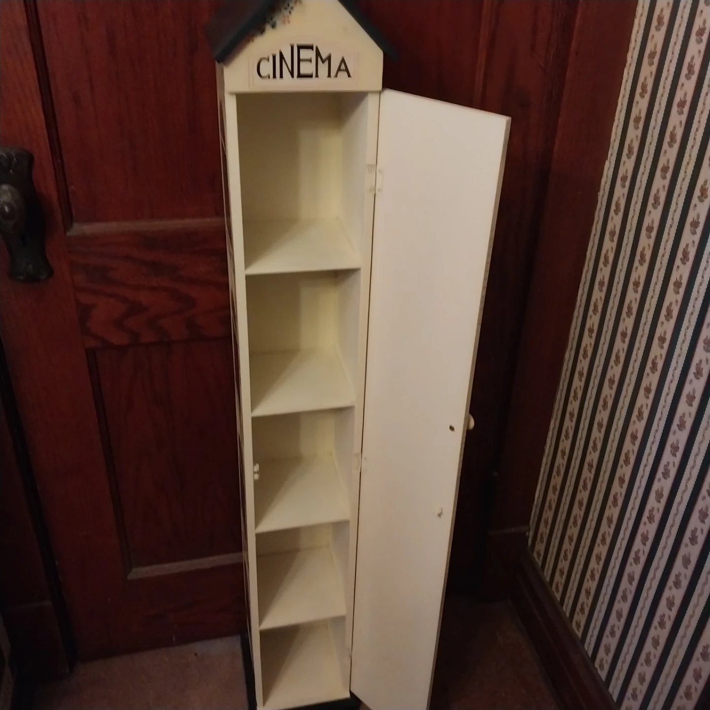 🏈Vintage Cinema Style Wood Media Cabinet🏈 - photo 3