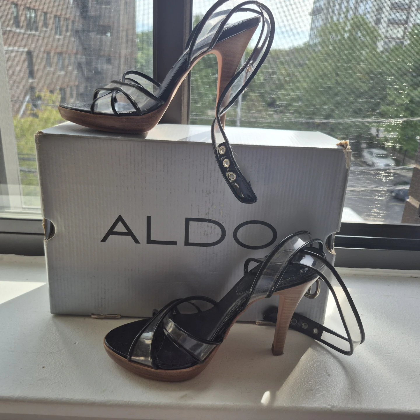 ALDO Strappy Heels Size 35