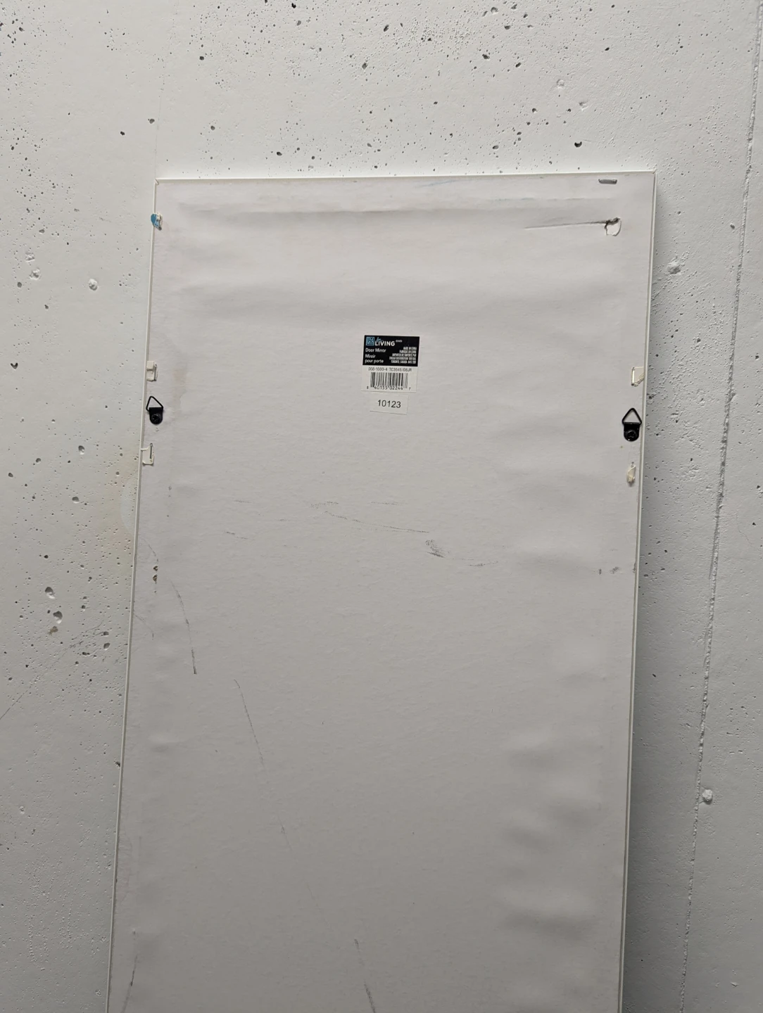 Door Mirror White Frame - photo 2