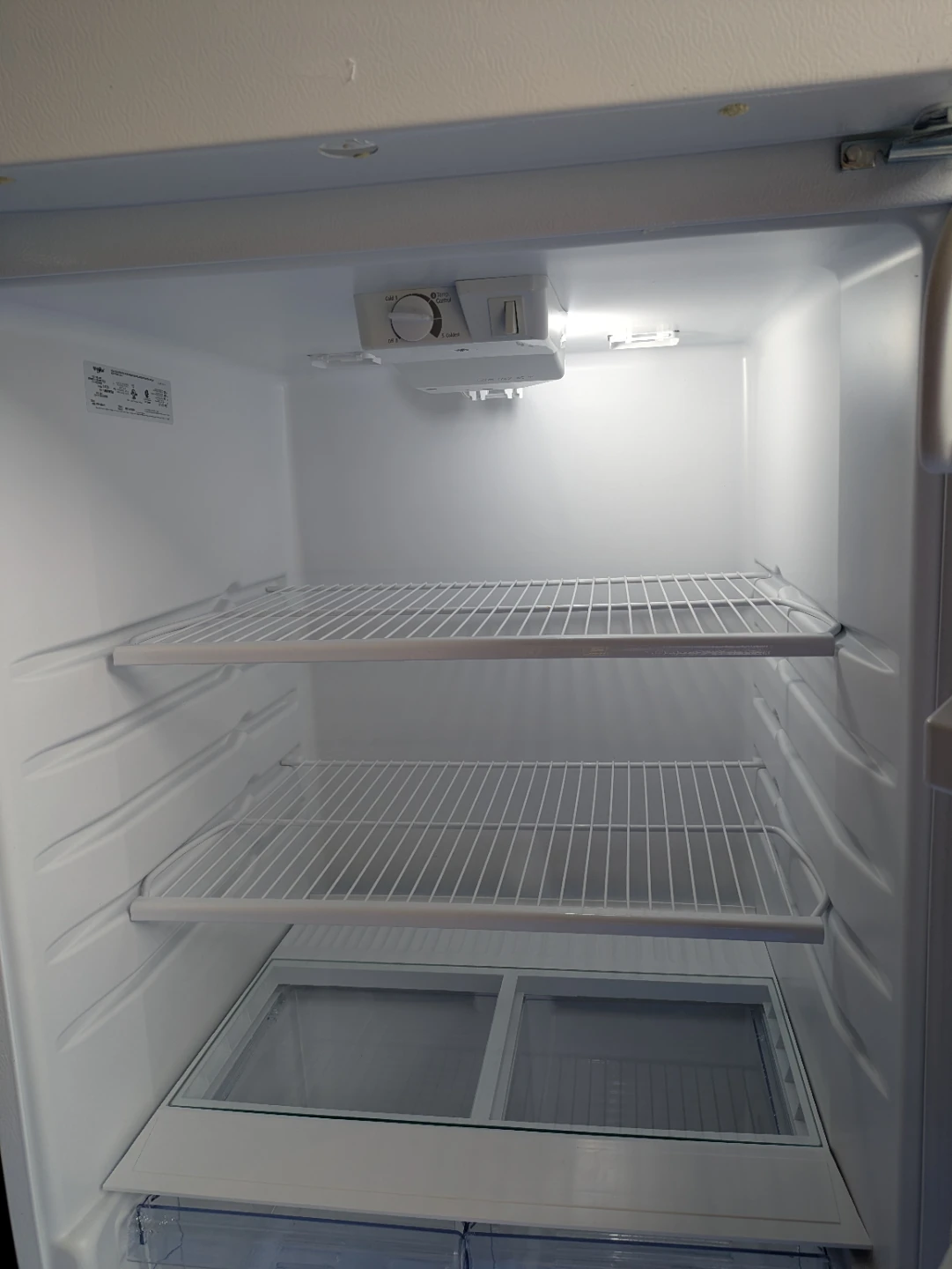 Almost NEW, Whirlpool Top-Freezer Refrigerator - photo 2