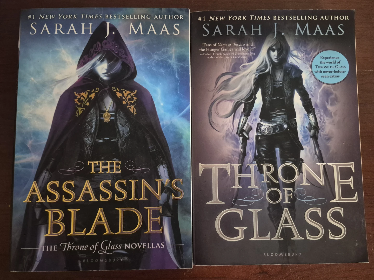 The Assassin's Blade and Throne of Glass by Sarah J. Maas